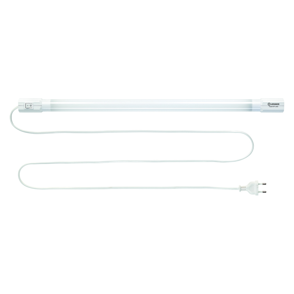 LEDVANCE 8,9-W-LED-Leuchte TubeKit 600, 4000 K, 1,8-m-Zuleitung und An-/Aus-Schalter, 60 cm