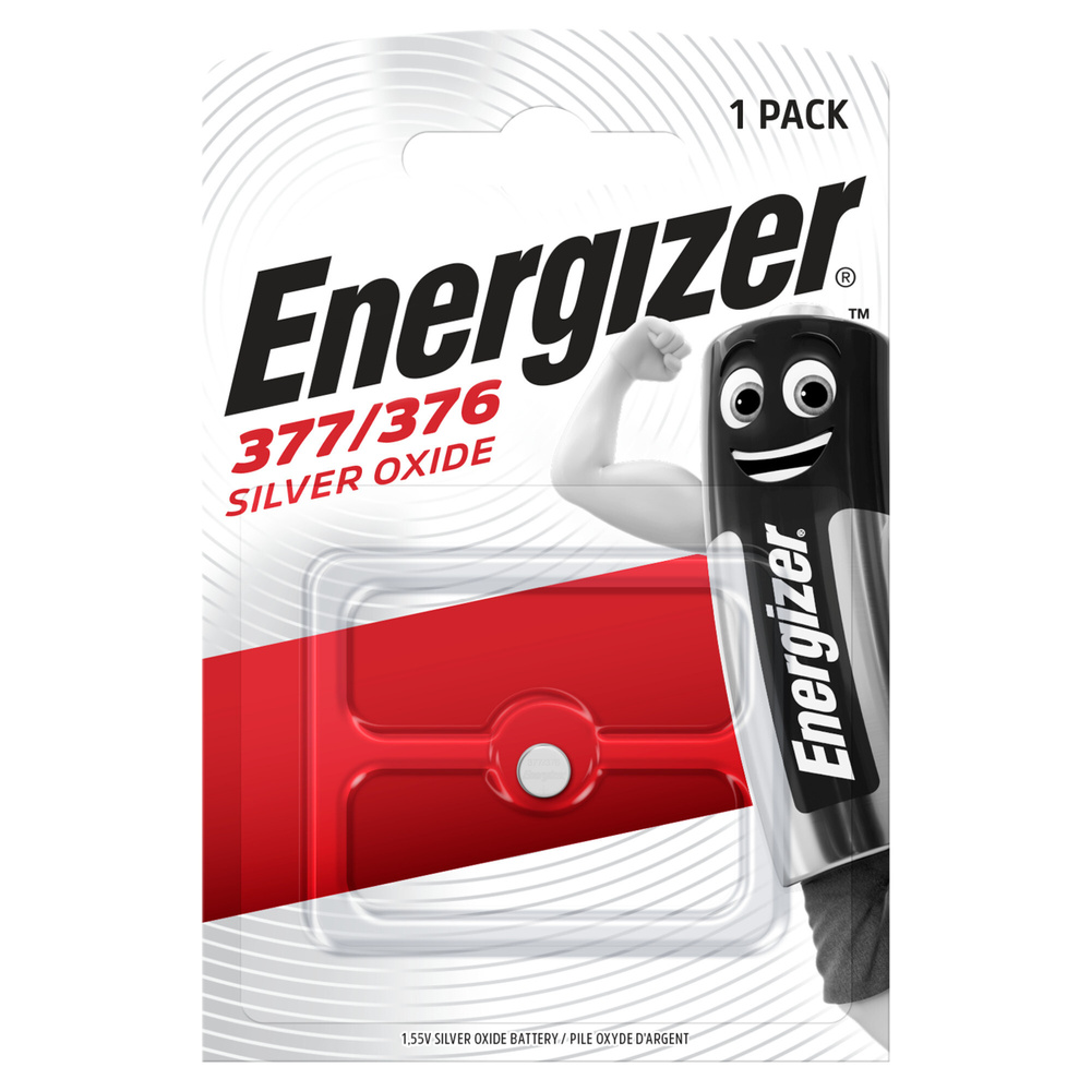 Energizer Silberoxid-Knopfzelle 377/376