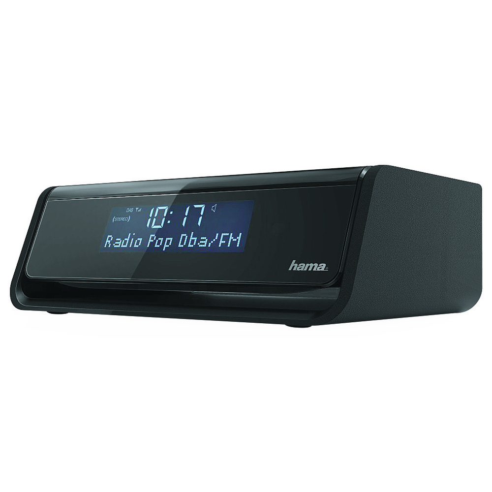 hama Digitales Uhrenradio DR30, mit DAB+/UKW-Empfang und automatischer Displaybeleuchtungsanpassung