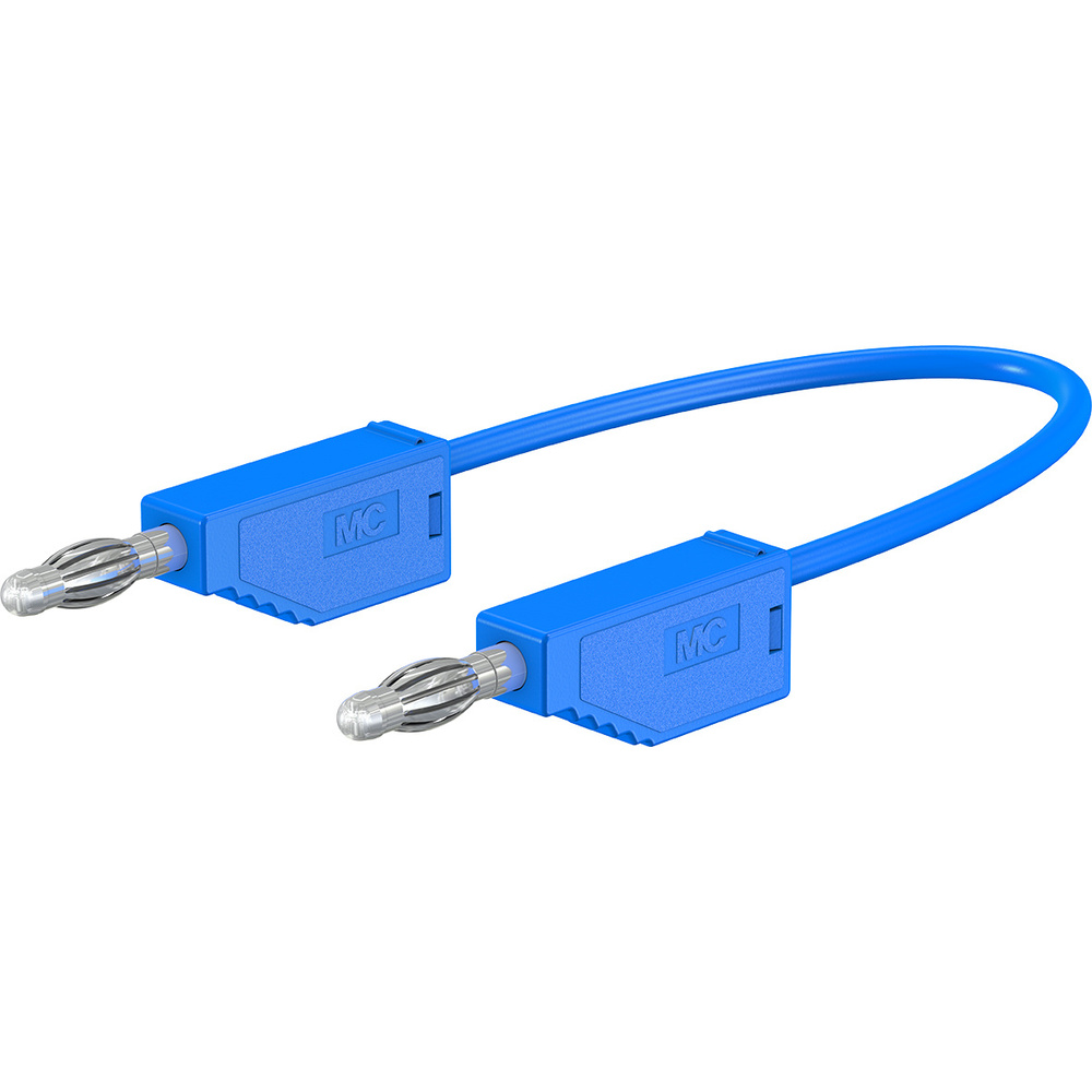 Silikon-Verbindungsleitungen LK425-A/SIL 4 mm, 30A, 1m, blau