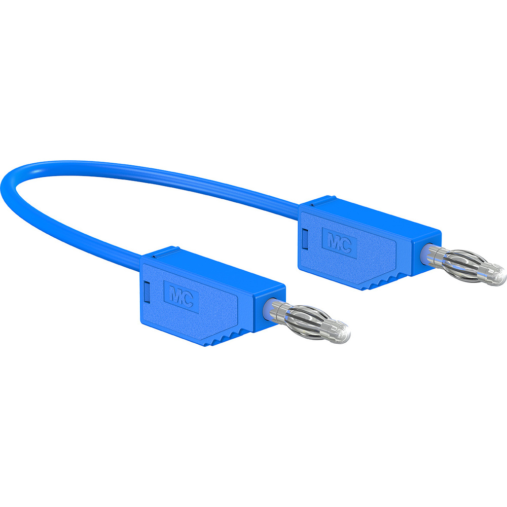 Silikon-Verbindungsleitungen LK425-A/SIL 4 mm, 30A, 1m, blau