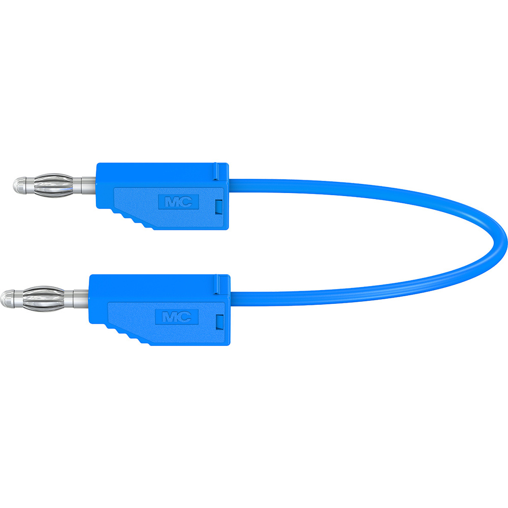 Silikon-Verbindungsleitungen LK425-A/SIL 4 mm, 30A, 1m, blau