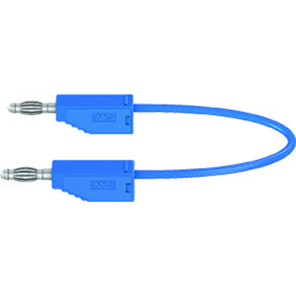 Silikon-Verbindungsleitungen LK425-A/SIL 4 mm, 30A, 2m, blau