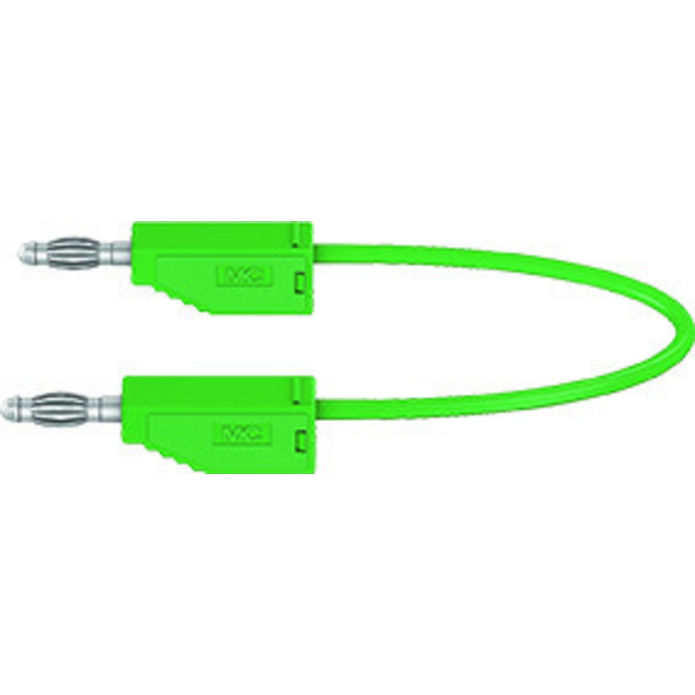 Silikon-Verbindungsleitungen LK425-A/SIL 4 mm, 30A, 2m, grün