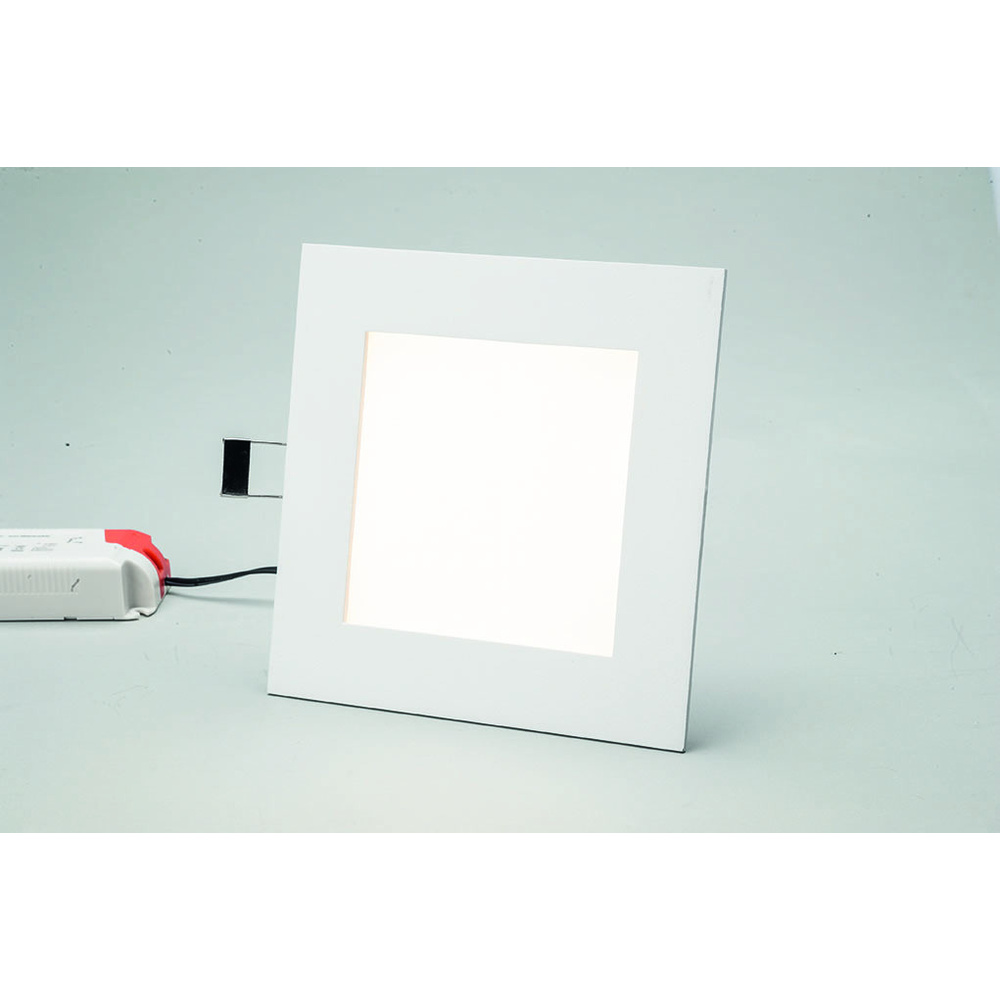 ELV LP885 15-W-LED-Einbaupanel quadratisch, warmweiß