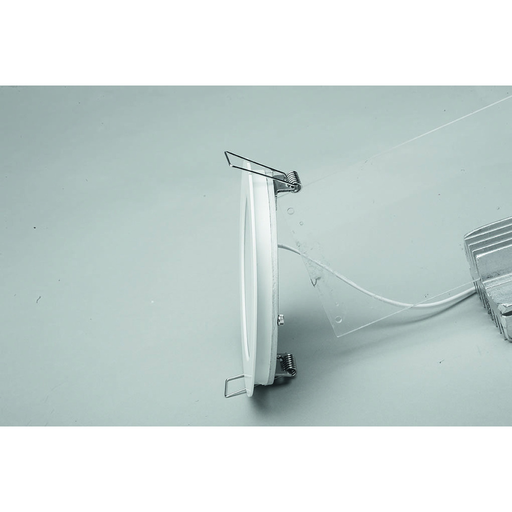 ELV LP830R 7,5-W-LED-Einbaupanel, rund, warmweiß