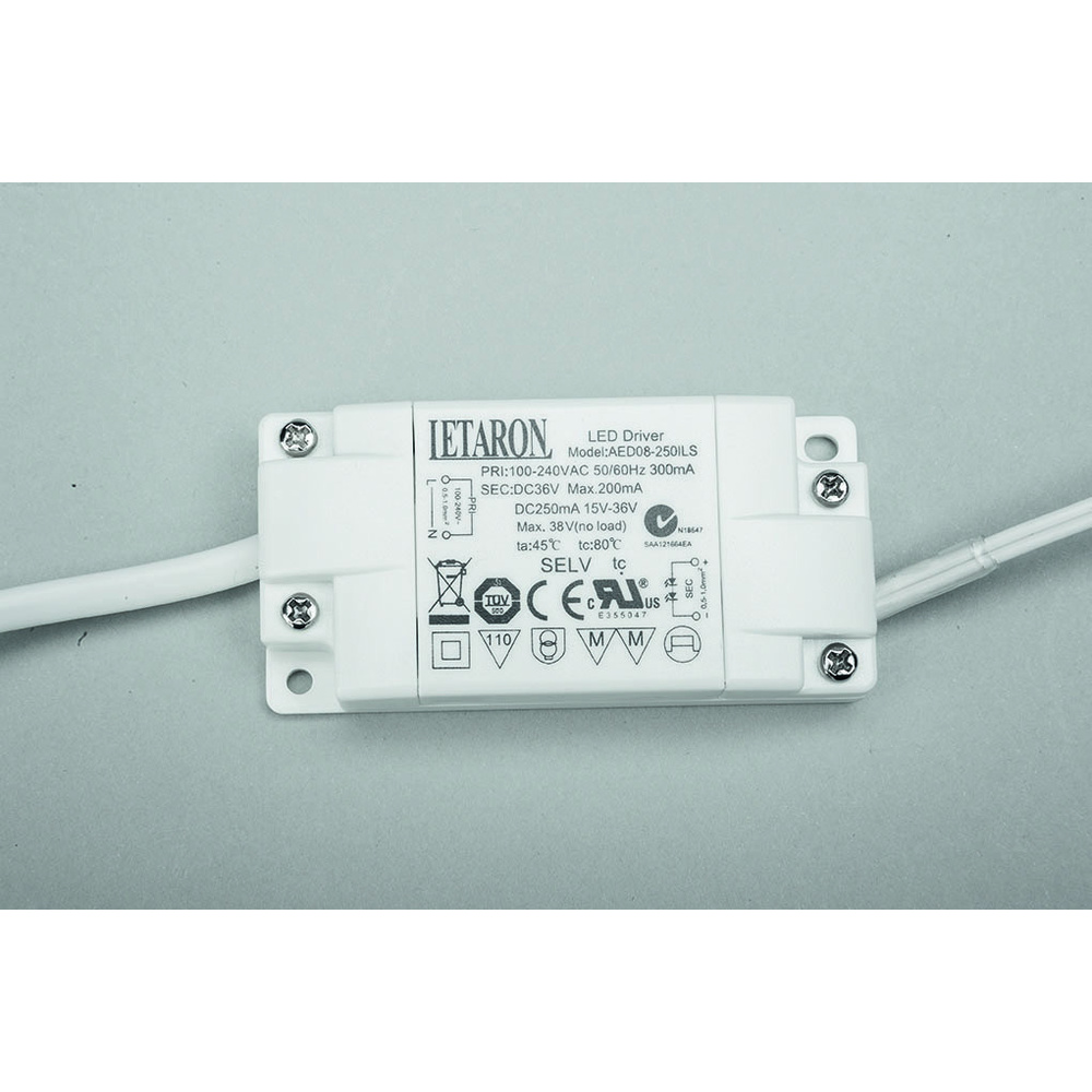 ELV LP830R 7,5-W-LED-Einbaupanel, rund, warmweiß