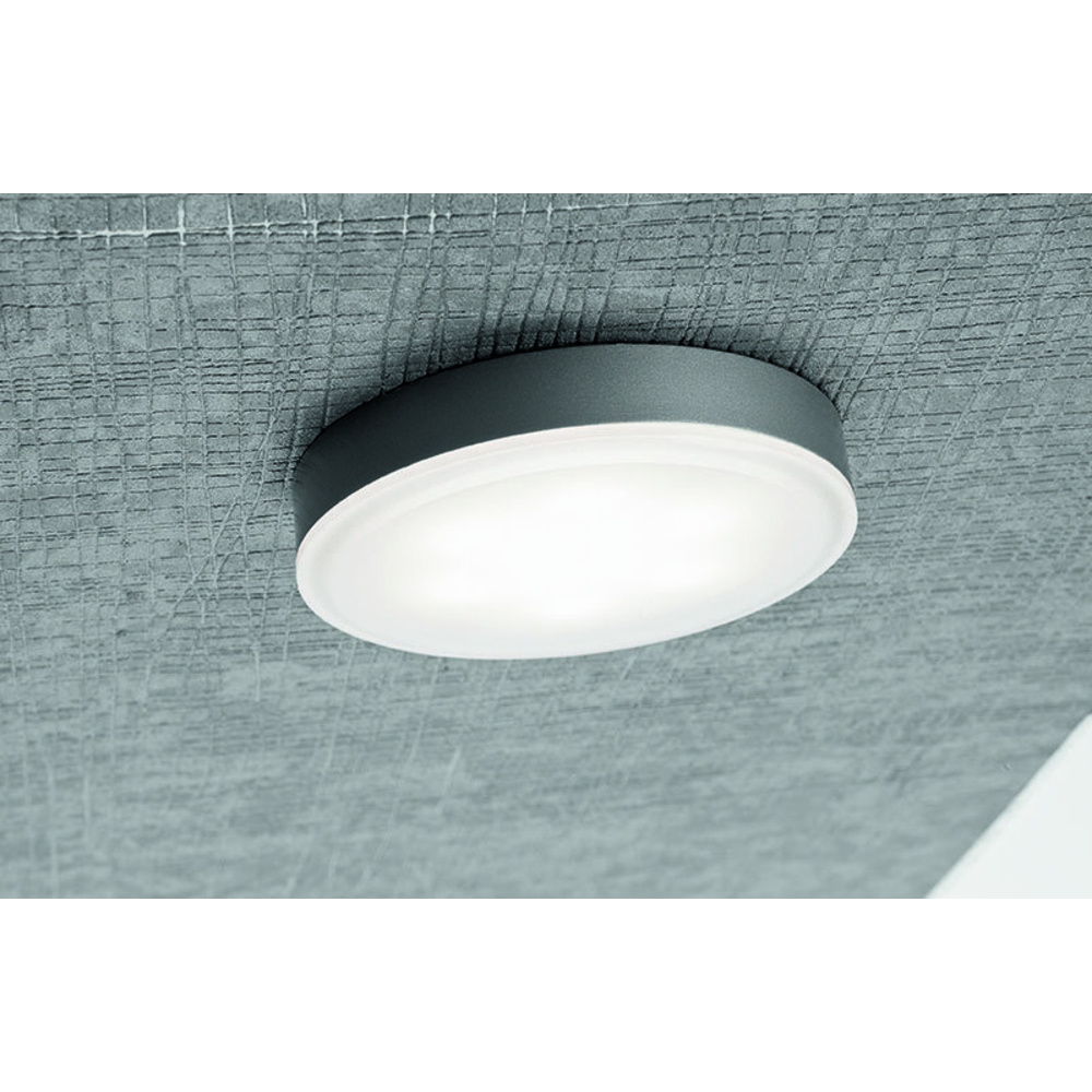ELV 3er Set 4,5-W-LED-Aufbauleuchten (75 mm), warmweiß, inkl. Netzteil und Zuleitung