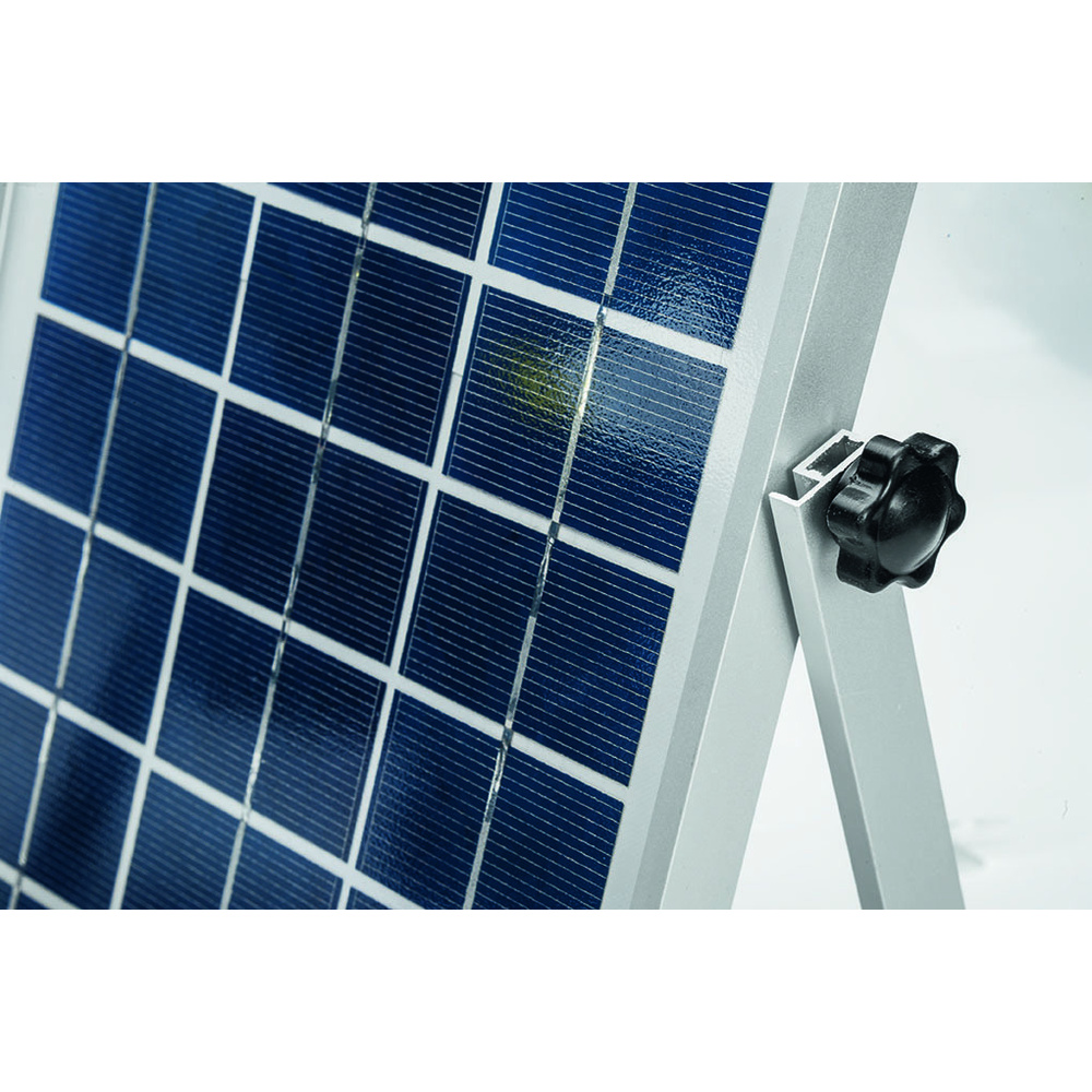ELV SLED 1000  20-W-Solar-LED-Flutlichtstrahler mit abgesetzem Solarpanel