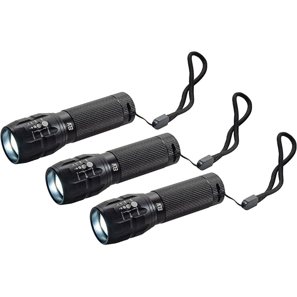ELV 3er-Set LED-Taschenlampe TF120