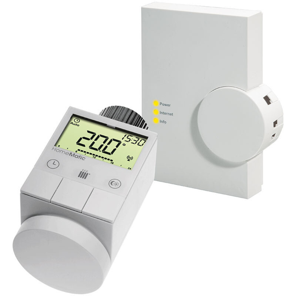 Homematic Einsteiger-Set mit 1x Zentrale CCU2 und 1x Heizkörperthermostat