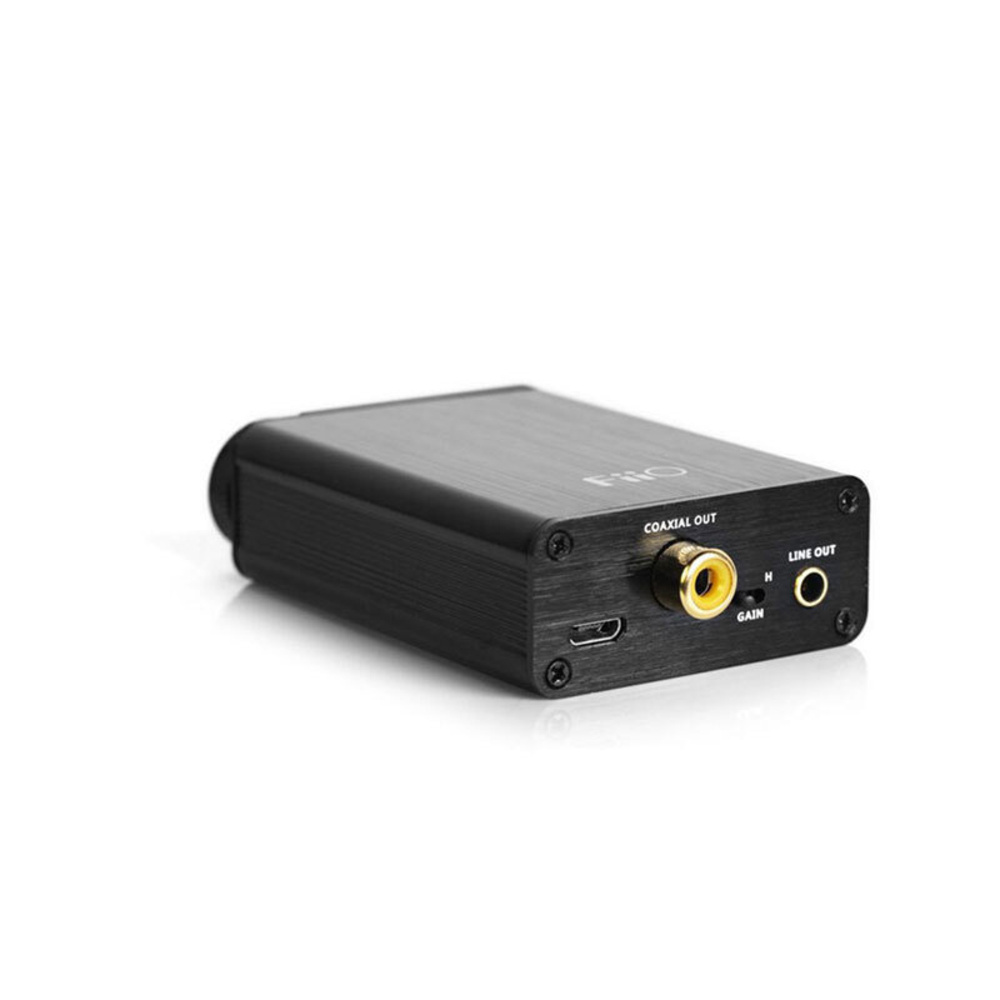 FiiO Portabler Kopfhörerverstärker und Digital-Analog-Wandler E10K Olympus 2, bis zu 96kHz/24Bit