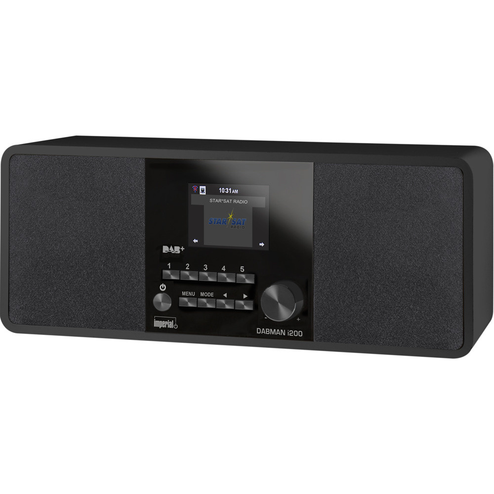 Imperial Digitalradio DABMAN i200, UKW-/DAB+/Internetradio, App-Steuerung, schwarz