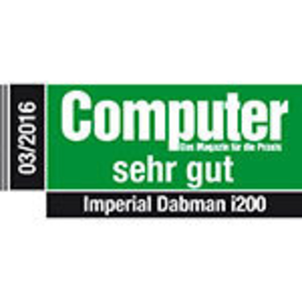 Imperial Digitalradio DABMAN i200, UKW-/DAB+/Internetradio, App-Steuerung, schwarz