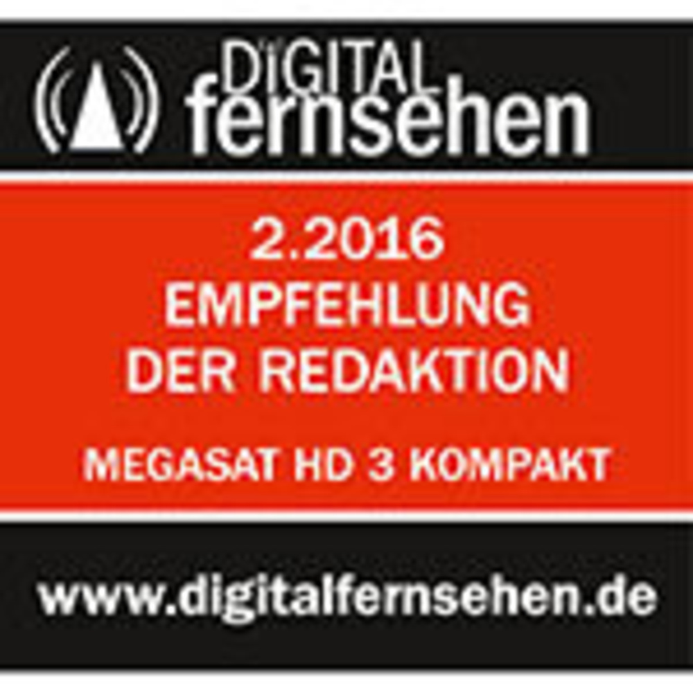 Megasat Satfinder / Sat-Messgerät HD 3 Kompakt V2, DVB-S/S2, LC-Farbdisplay 6,1 cm (2,4")