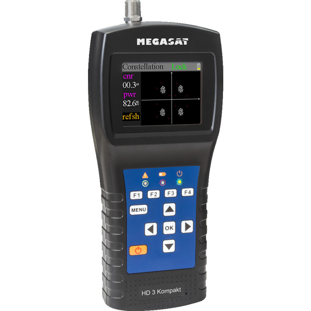 Megasat Satfinder / Sat-Messgerät HD 3 Kompakt V2, DVB-S/S2, LC-Farbdisplay 6,1 cm (2,4")