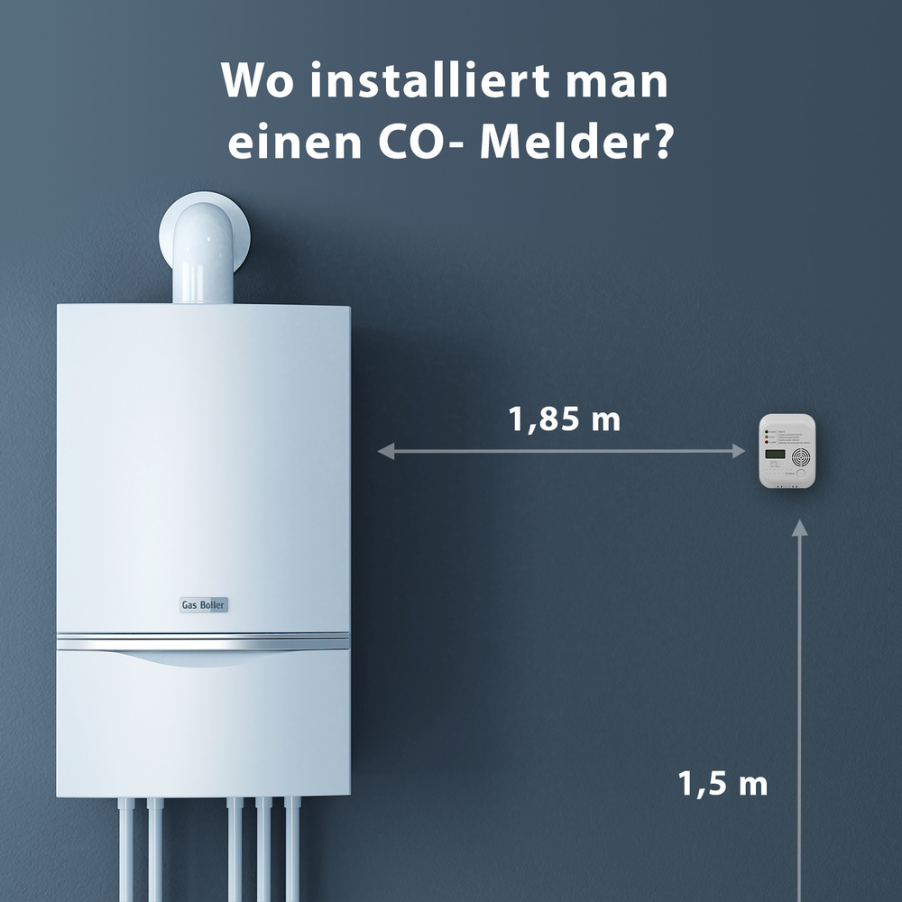 Smartwares Kohlenmonoxid-Melder RM370