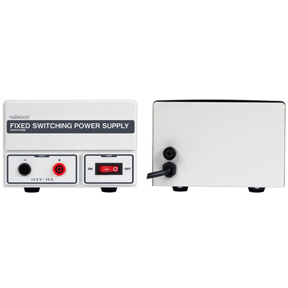Velleman Festspannungsnetzteil 13,8 V DC, 10 A