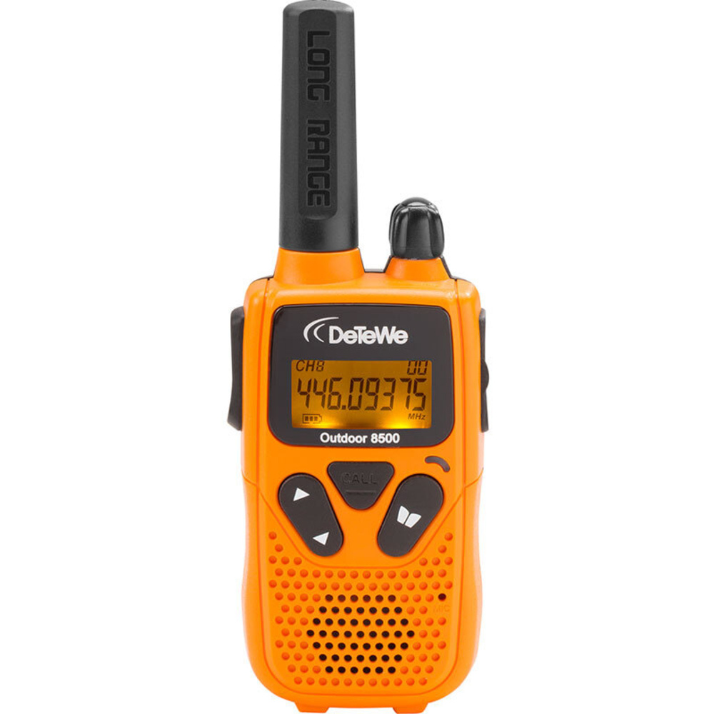 DeTeWe PMR-Handfunkgerät Outdoor 8500, 2er Set