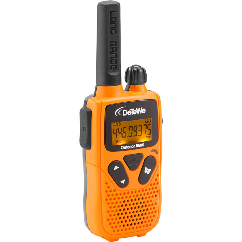 DeTeWe PMR-Handfunkgerät Outdoor 8500, 2er Set