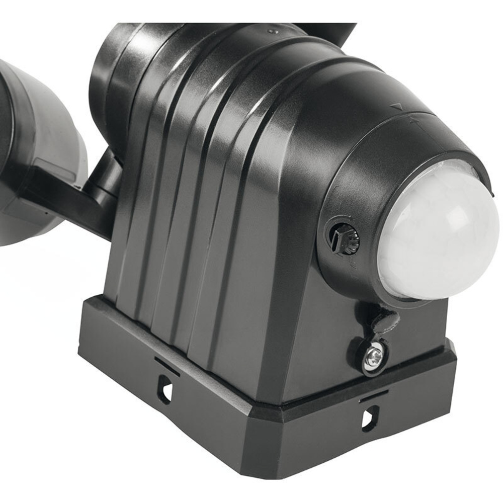 ELV Batterie-LED-Wandleuchte mit 110°-Bewegungsmelder und 2 verstellbaren Spots, 450 lm, IP44