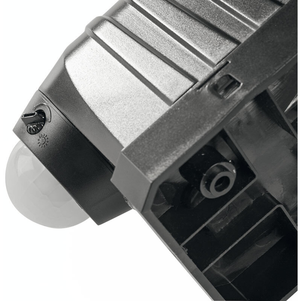 ELV Batterie-LED-Wandleuchte mit 110°-Bewegungsmelder und 2 verstellbaren Spots, 450 lm, IP44