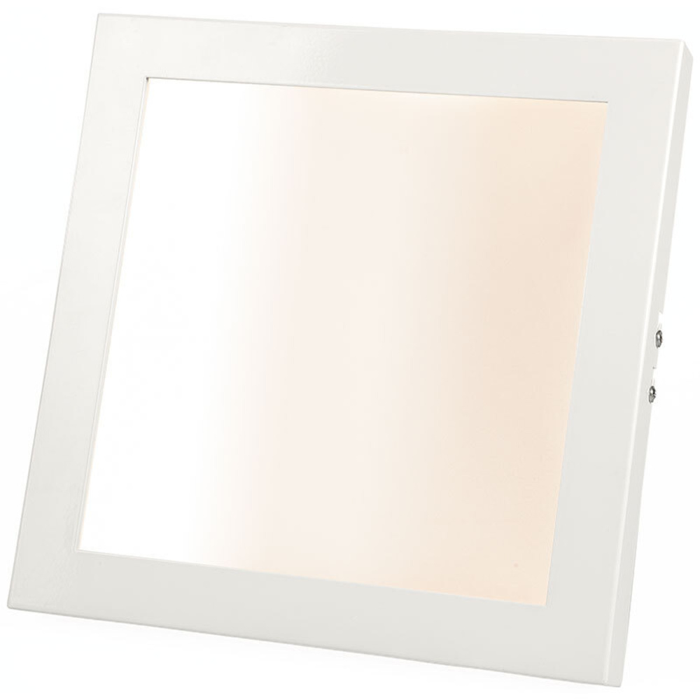 ELV 12-W-LED-Aufbaupanel mit 3-Stufen-Dimmer per Lichtschalter, weiß