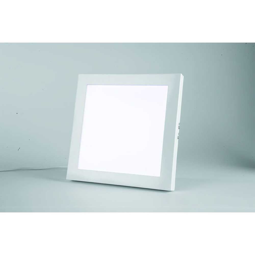 ELV 12-W-LED-Aufbaupanel mit 3-Stufen-Farbtemperatureinstellung per Lichtschalter, weiß