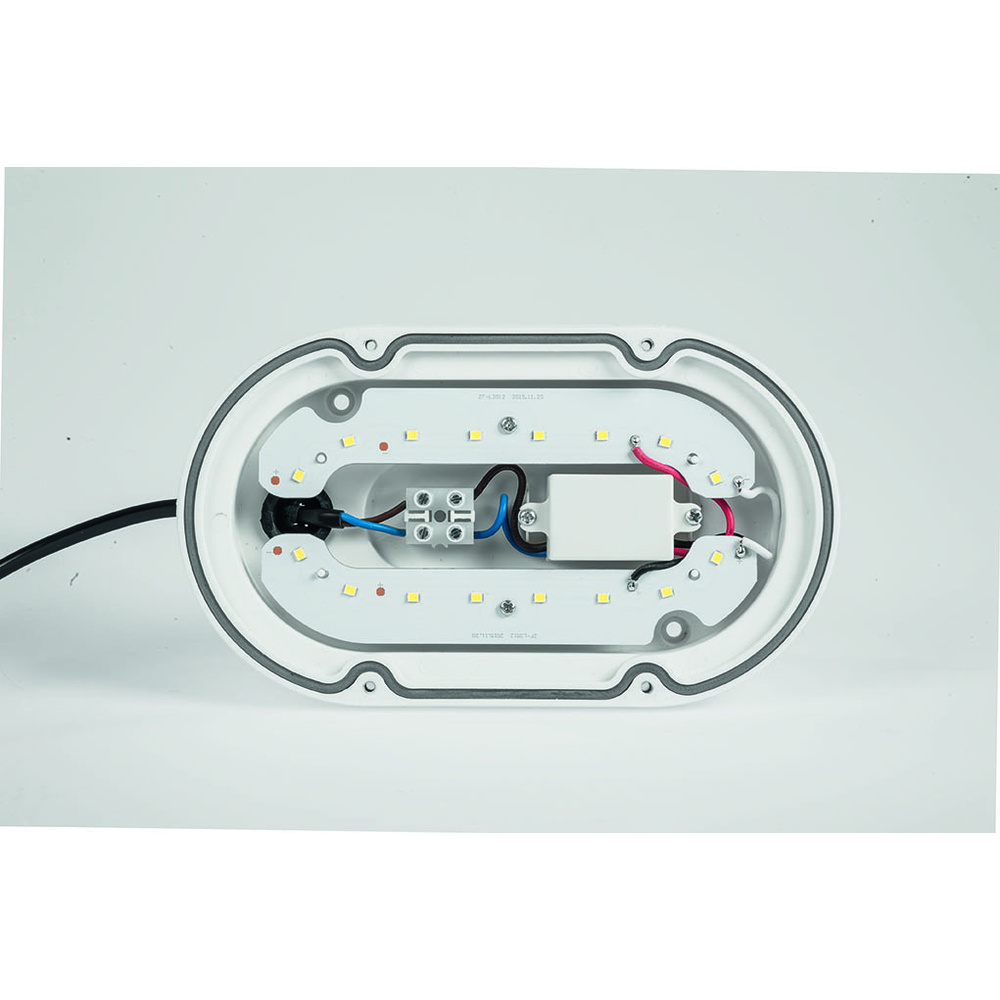 ELV 3er Set 8-W-LED-Ovalleuchte, IP54