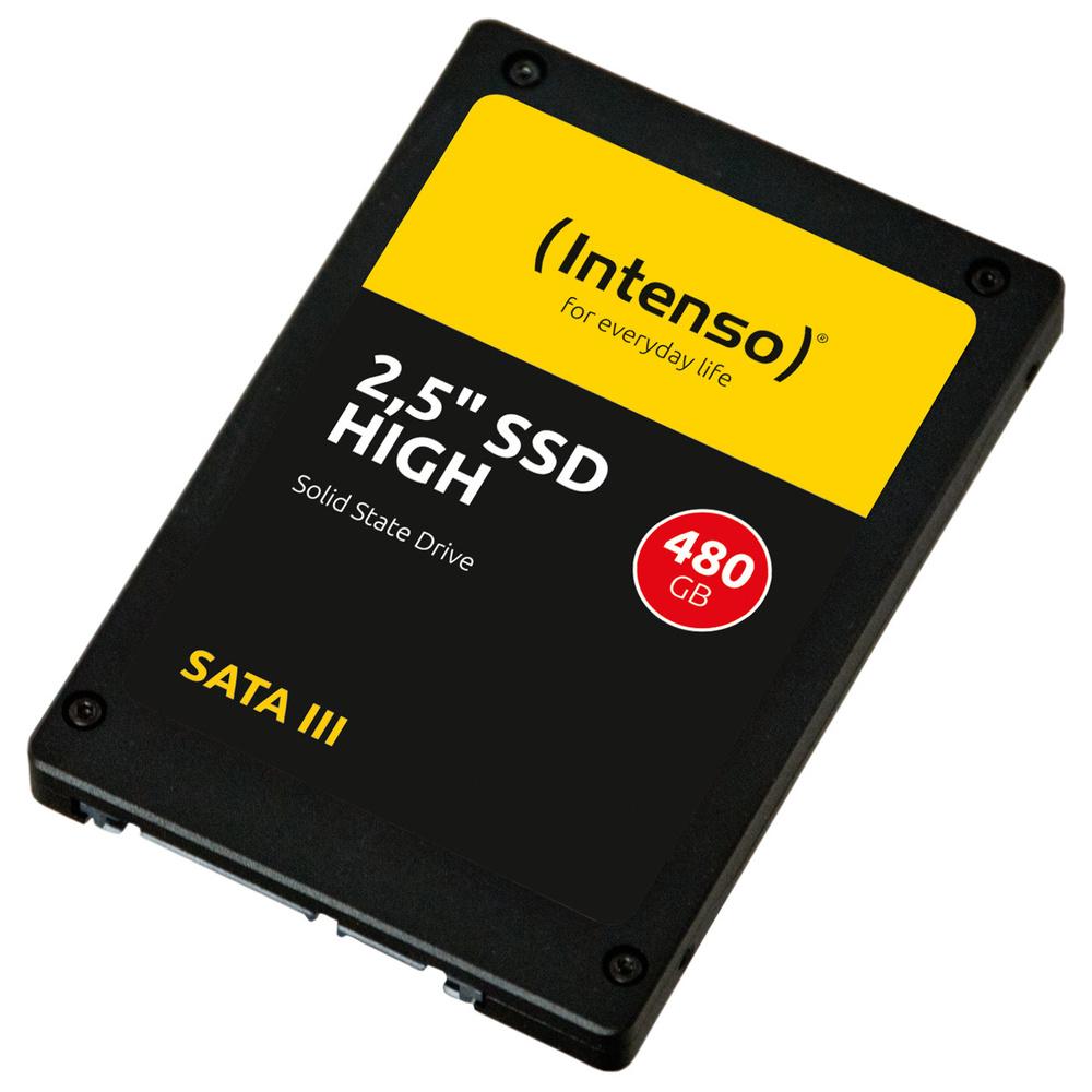Intenso interne SSD-Festplatte, SATA III High Performance, 2,5", 480 GB