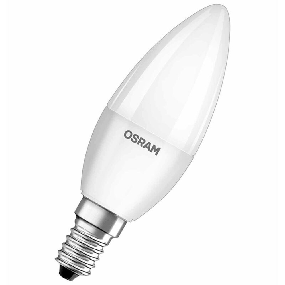 OSRAM LED STAR 4,9-W-LED-Kerzenlampe E14, neutralweiß, matt