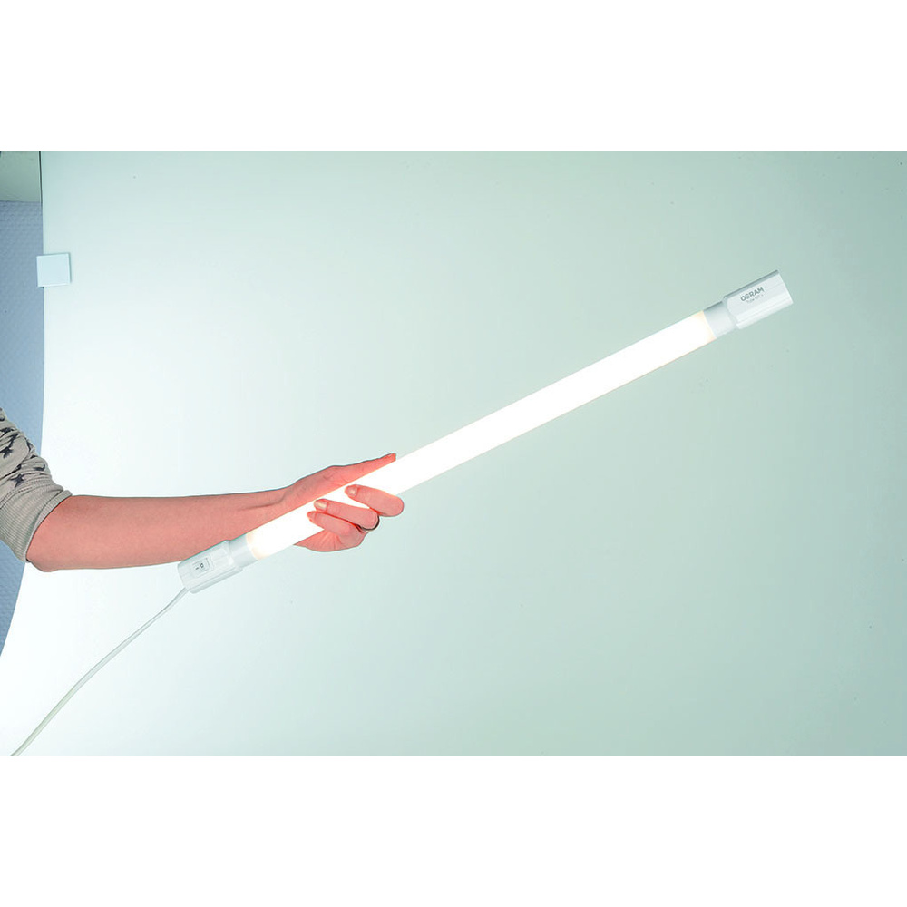 OSRAM 3er-Set TubeKIT+ 8,9-W-LED-Leuchte mit Schalter, warmweiß, verstellbare Halterung