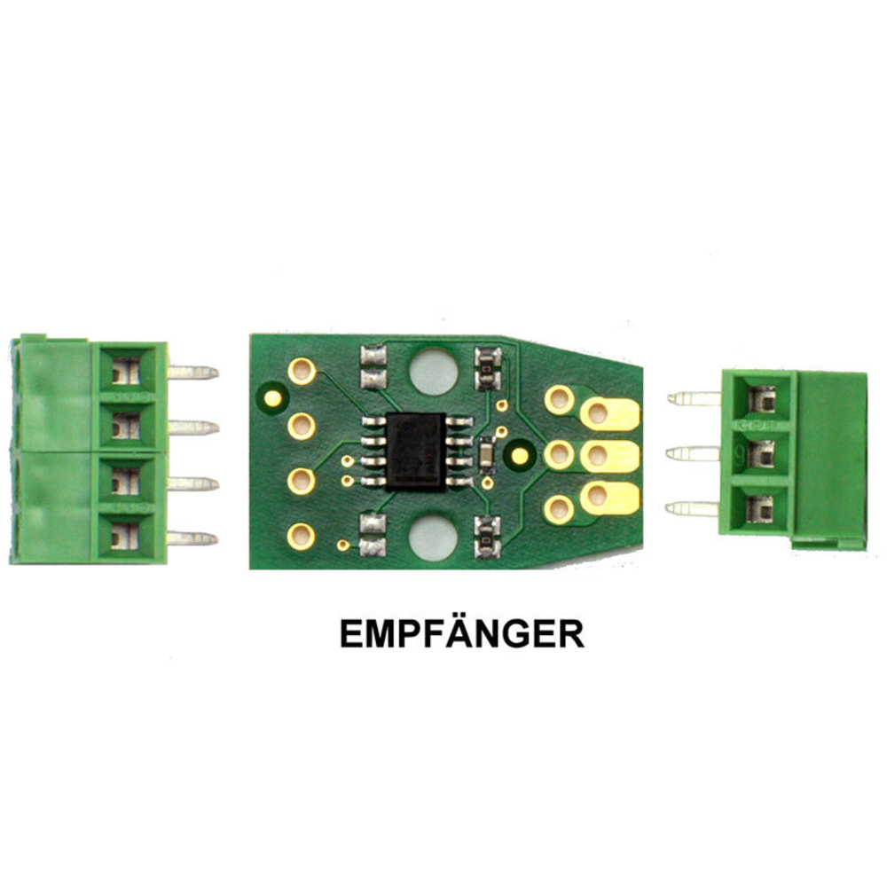 Diamex LED-Player MH für WS2812-LEDS, Hutschienmontage, inkl. Leistungsempfänger