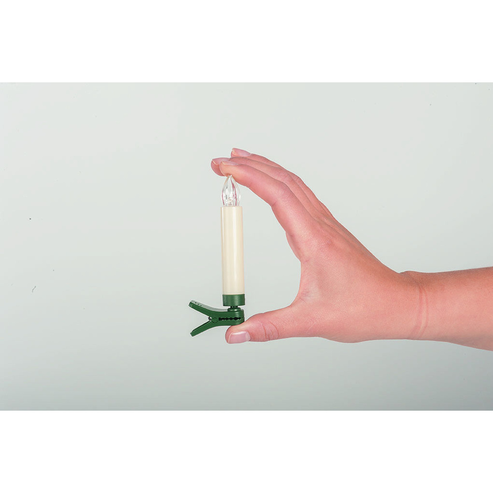 20er-Set Kabellose Mini-LED-RGB-Baumkerzen, mit Fernbedienung, Batterien & Aufbewahrungsbox, dimmbar
