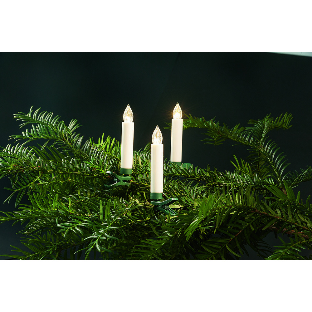 20er-Set Kabellose Mini-LED-Baumkerzen, mit Fernbedienung, Batterien und Aufbewahrungsbox, dimmbar