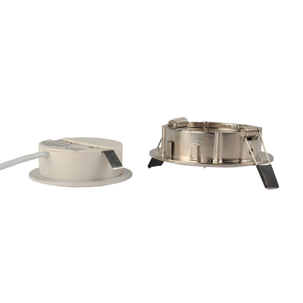 CV-Lighting 4-W-LED-Downlight, warmweiß, sehr gute Farbwiedergabe, 36°, weiß, IP20