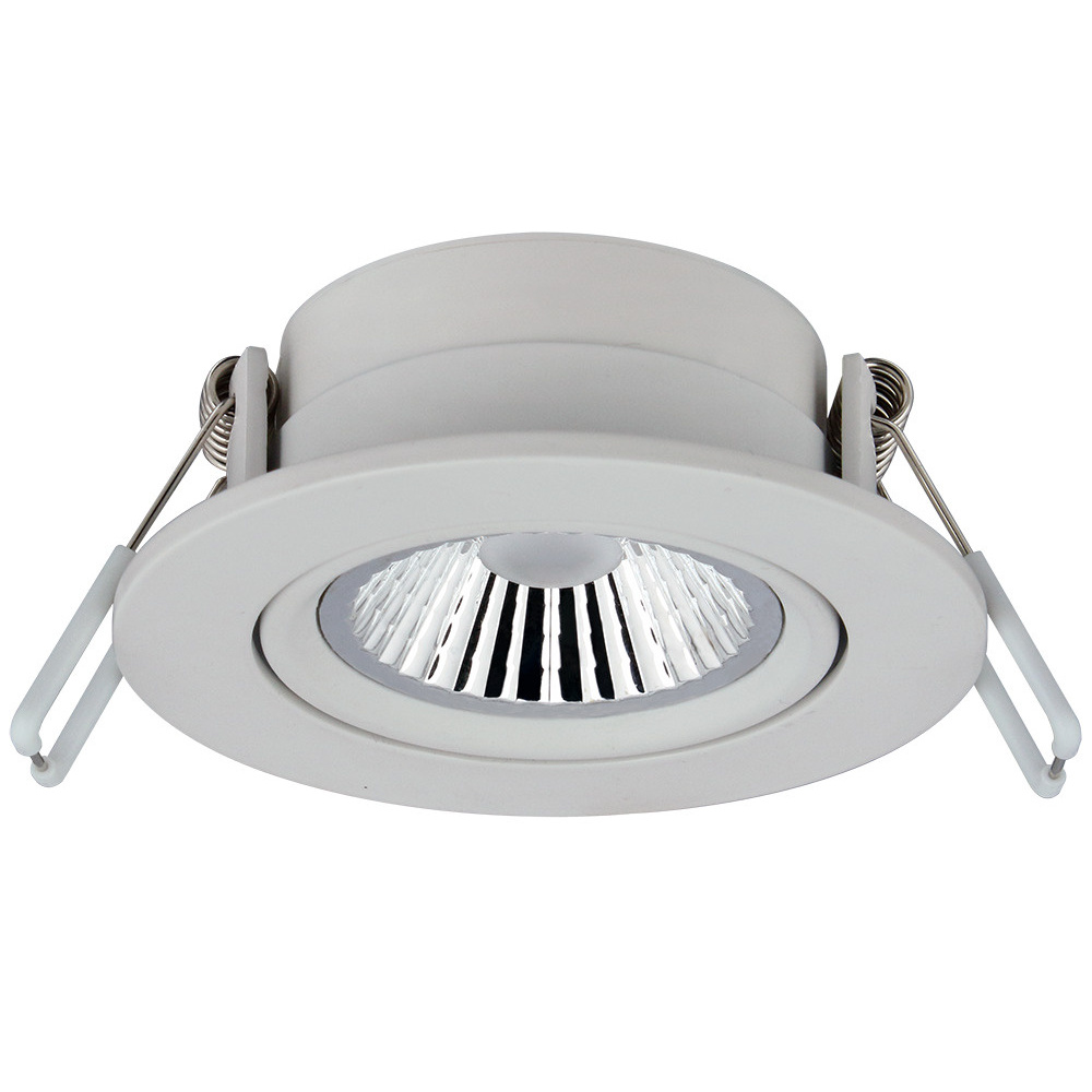 CV-Lighting 6-W-LED-Downlight, warmweiß, 36°, dimmbar (dim to warm), weiß