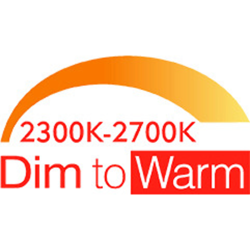 CV-Lighting 10-W-LED-Downlight, warmweiß, 36°, dimmbar (dim to warm), weiß