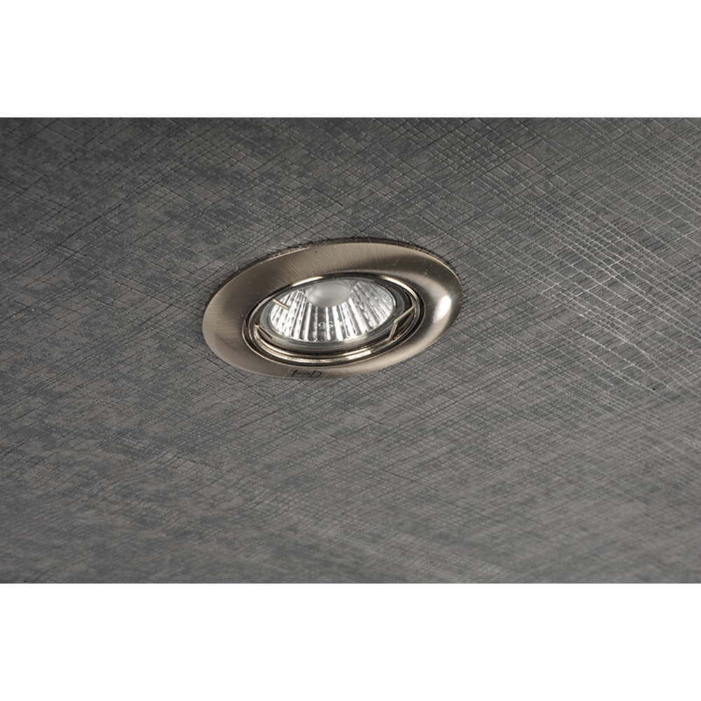 CV-Lighting 10-W-LED-Downlight, warmweiß, 36°, dimmbar (dim to warm), Nickel