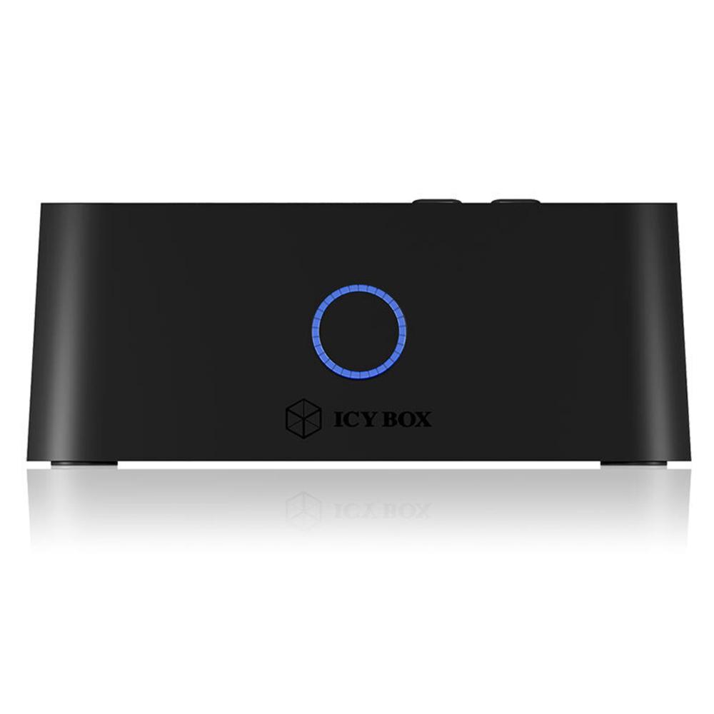 ICY BOX 2fach USB 3.0 Docking- und Klonstation IB-123CL-U3, für 2,5" und 3,5" SATA-HDD/-SSD