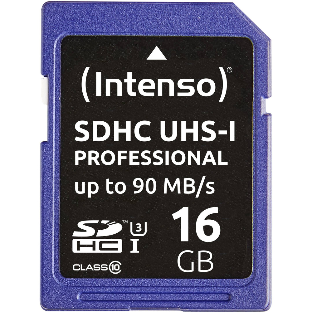 Intenso SDHC-Speicherkarte, UHS-I, 100 MB/s, 16 GB