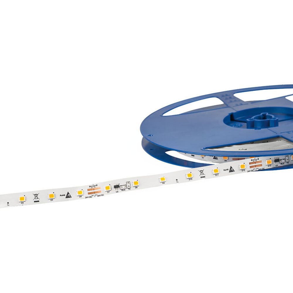 Barthelme 5-m-LED-Streifen mit 60 LEDs pro Meter, warmweiß, flexibel, 24 V DC