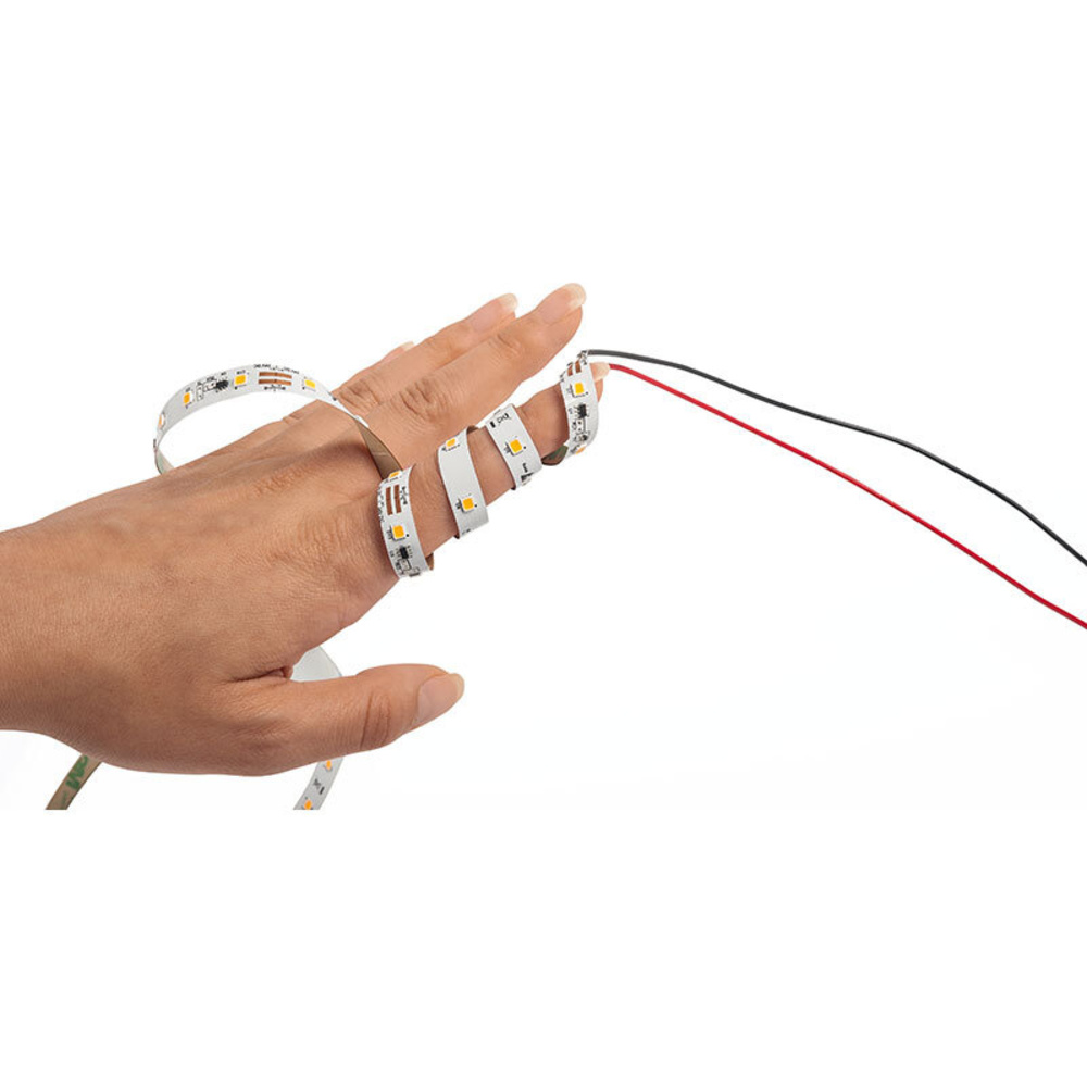 Barthelme 5-m-LED-Streifen mit 60 LEDs pro Meter, warmweiß, flexibel, 24 V DC