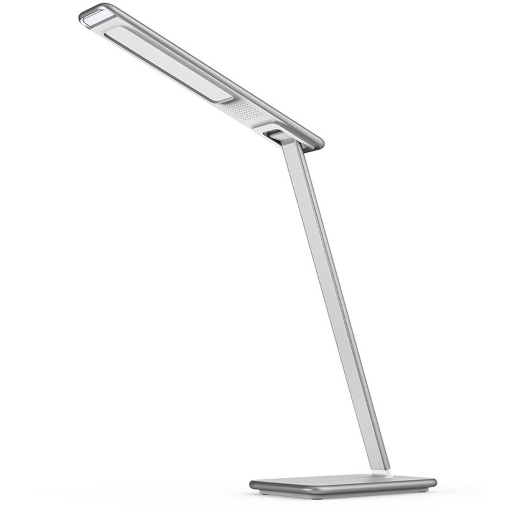 LEDmaxx 5-W-LED-Schreibtischleuchte mit einstellbarer Lichtfarbe, dimmbar, Induktions-Ladestation
