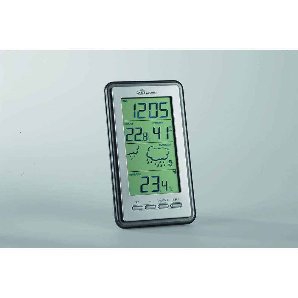 ELV Wetterstation MA10430 inkl. Außensensor, kompatibel mit Mobile-Alerts-System