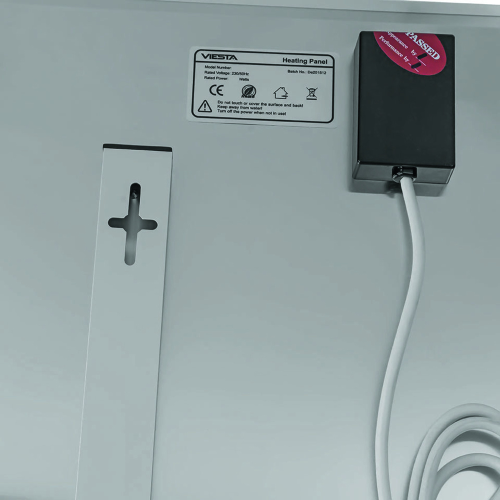 VIESTA 450-W-Infrarot-Heizung F450, 50,5 x 90,5 cm mit WiFi-Thermostat
