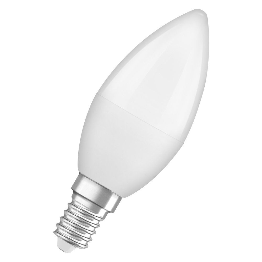 OSRAM LED STAR 4,9-W-LED-Kerzenlampe E14, warmweiß