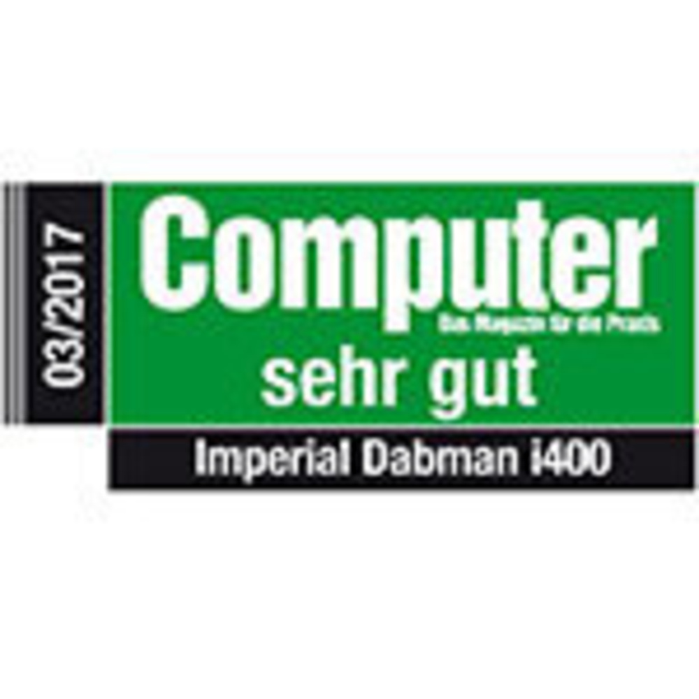 Imperial Radio-Adapter DABMAN i400, DAB+/UKW-/Internetradio, mit Bluetooth und USB, schwarz