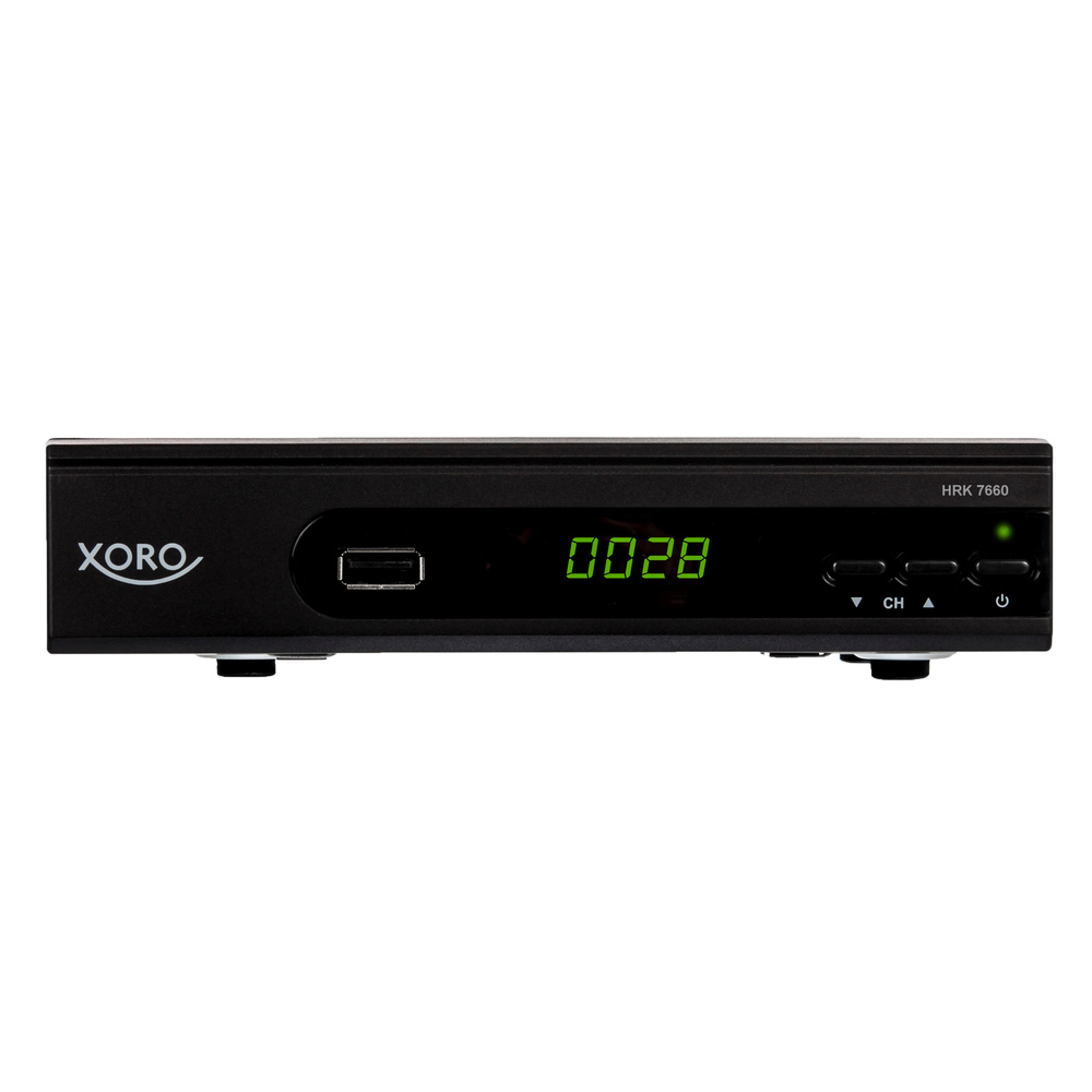 Xoro Digital-Kabel-Receiver HRK 7660 HD, USB-Medienwiedergabe, PVR, geeignet für Unitymedia