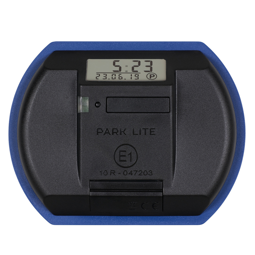 Needit Digitale Parkscheibe PARK LITE, automatische Parkzeiteinstellung, blau